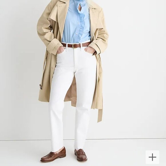 J. Crew White Denim Size 32 - NEW WITH TAGS - Picture 1 of 5